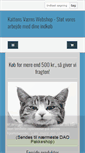 Mobile Screenshot of kattens-vaern-butik.dk